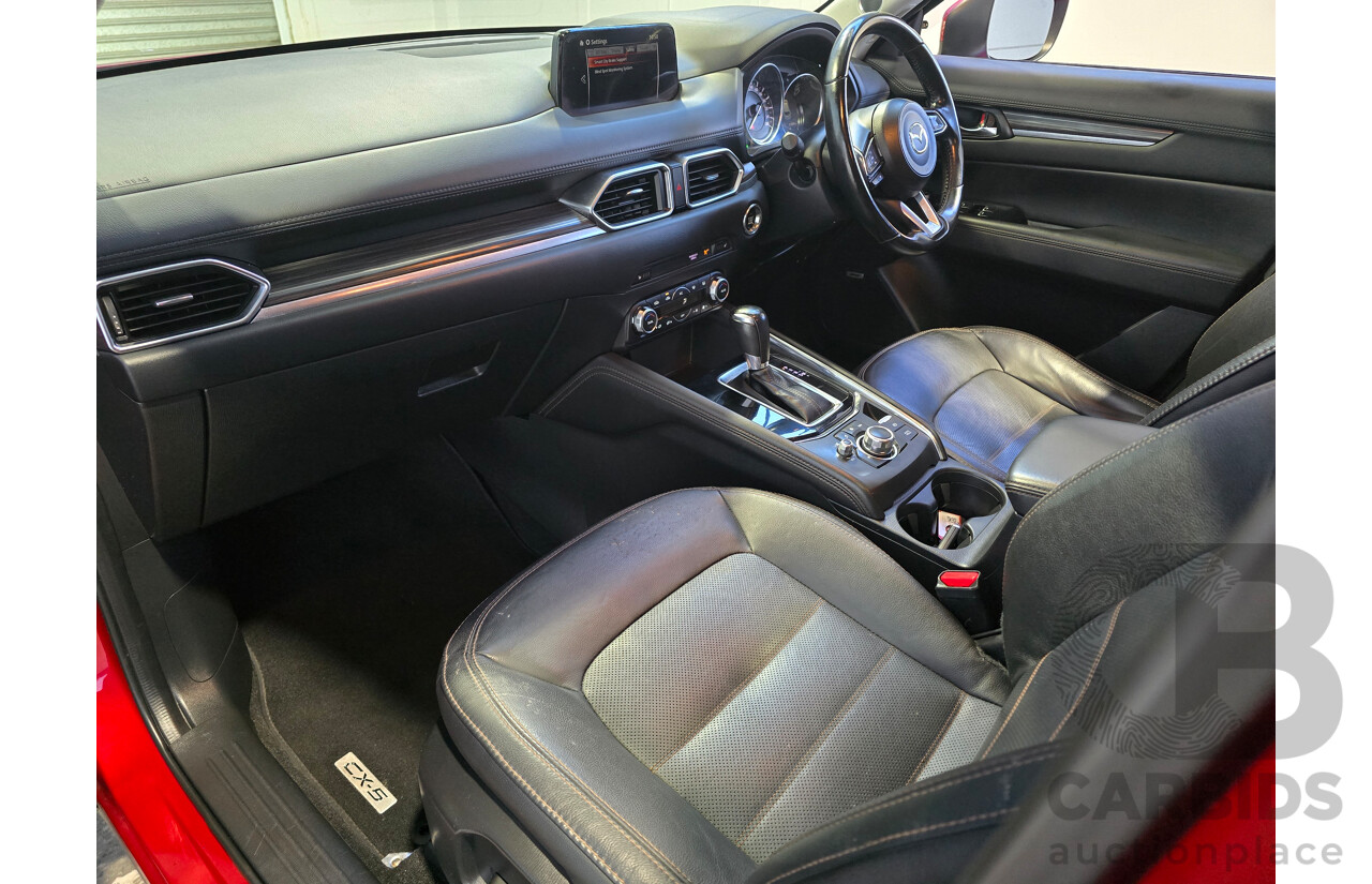 4/2018 Mazda CX-5 GT (AWD) KF MY18 4d Wagon Crystal Soul Red Twin Turbo Diesel 2.2L