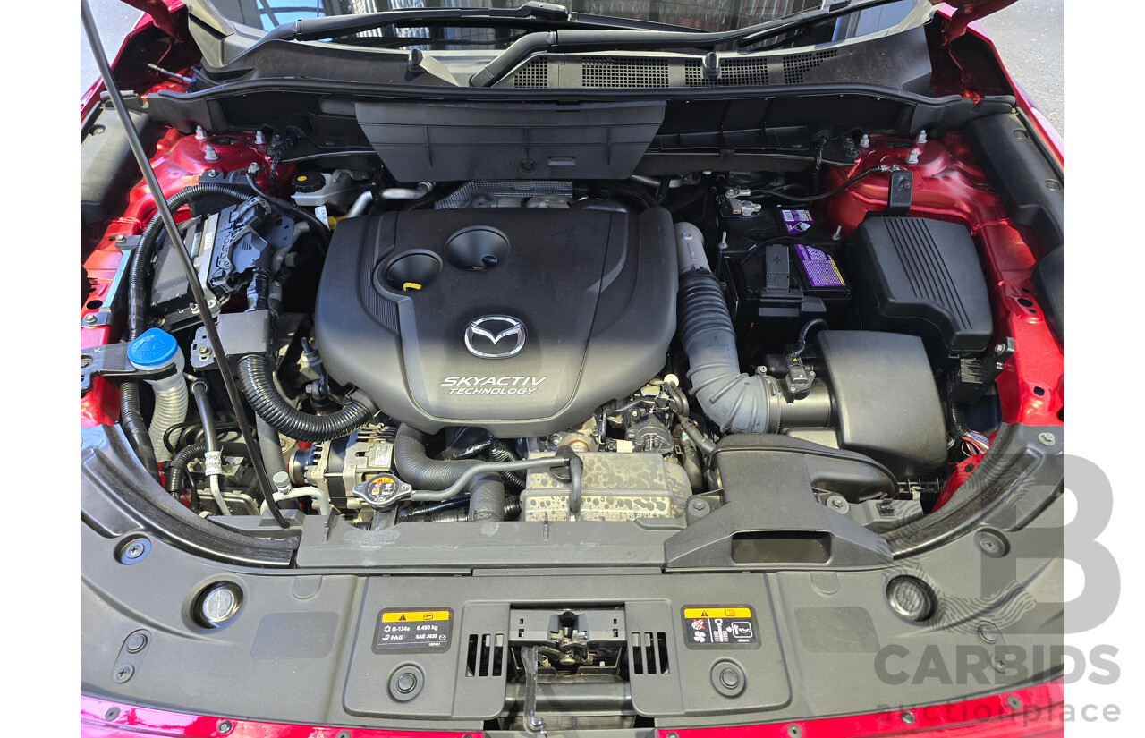 4/2018 Mazda CX-5 GT (AWD) KF MY18 4d Wagon Crystal Soul Red Twin Turbo Diesel 2.2L