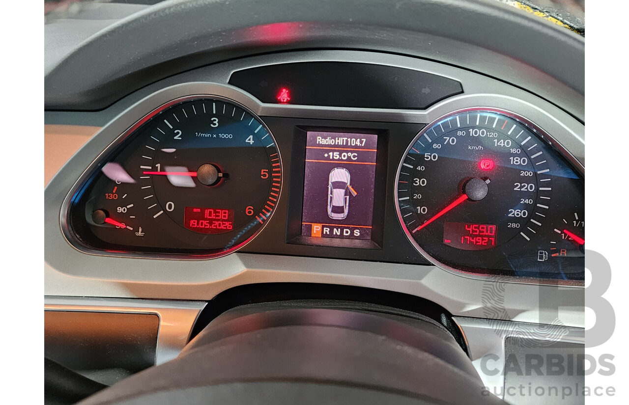 7/2008 Audi A6 3.0 TDI Quattro LE MANS ED 4F 4d Sedan Grey 3.0L