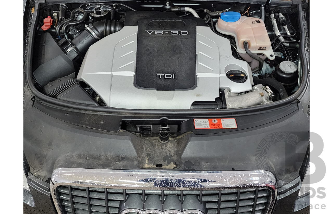 7/2008 Audi A6 3.0 TDI Quattro LE MANS ED 4F 4d Sedan Grey 3.0L