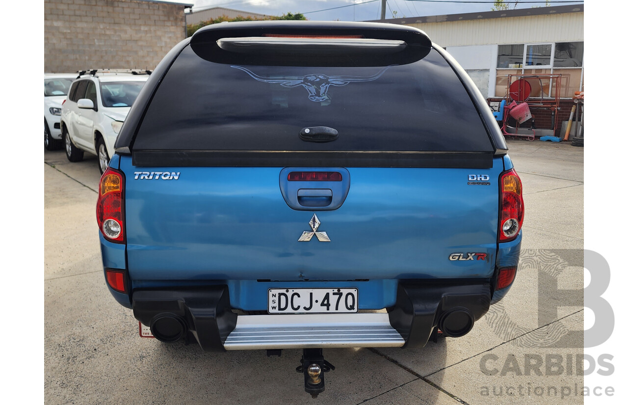10/2006 Mitsubishi Triton GLX (4x4) ML Double Cab Utility Blue 3.2L