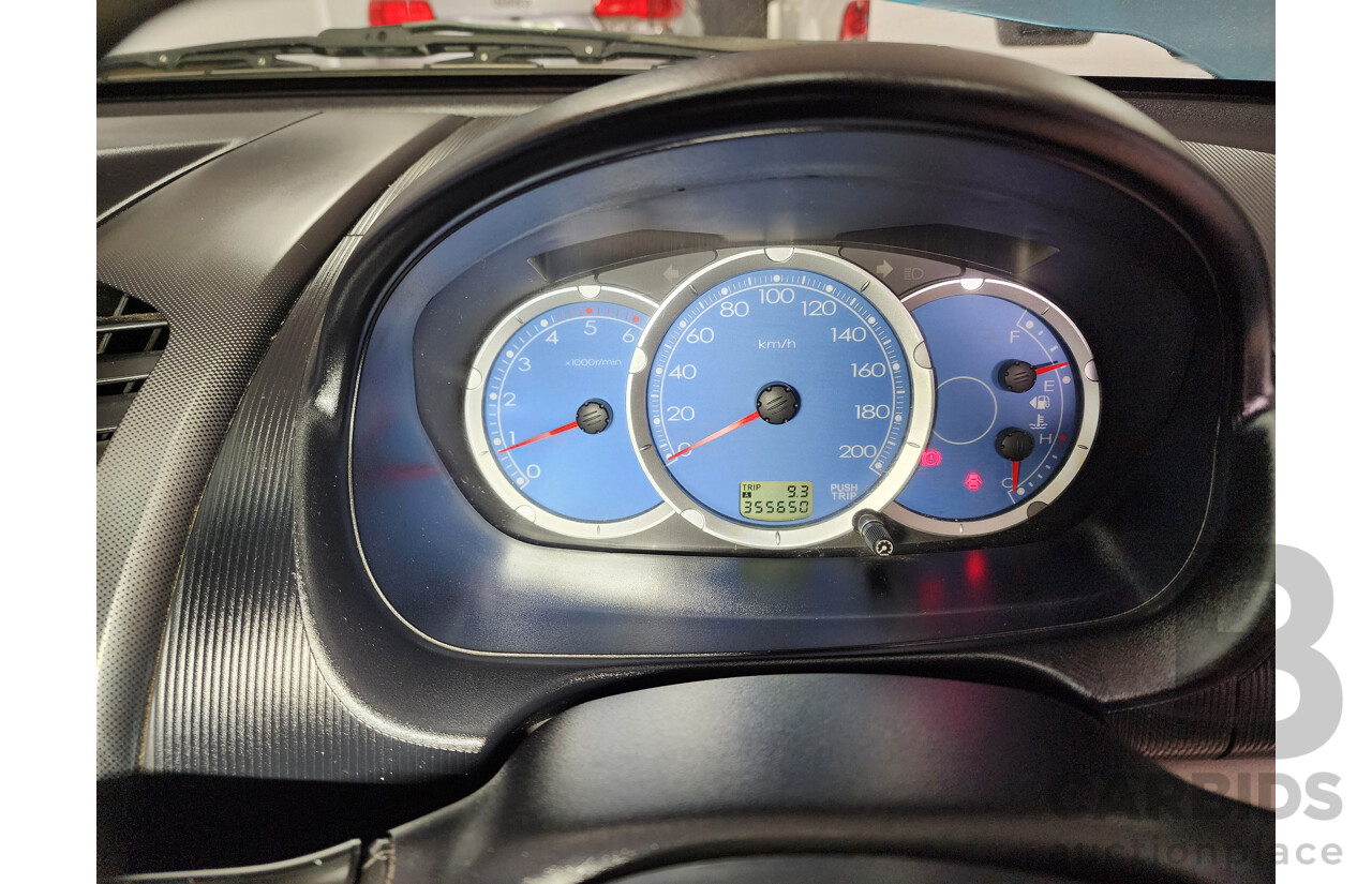 10/2006 Mitsubishi Triton GLX (4x4) ML Double Cab Utility Blue 3.2L