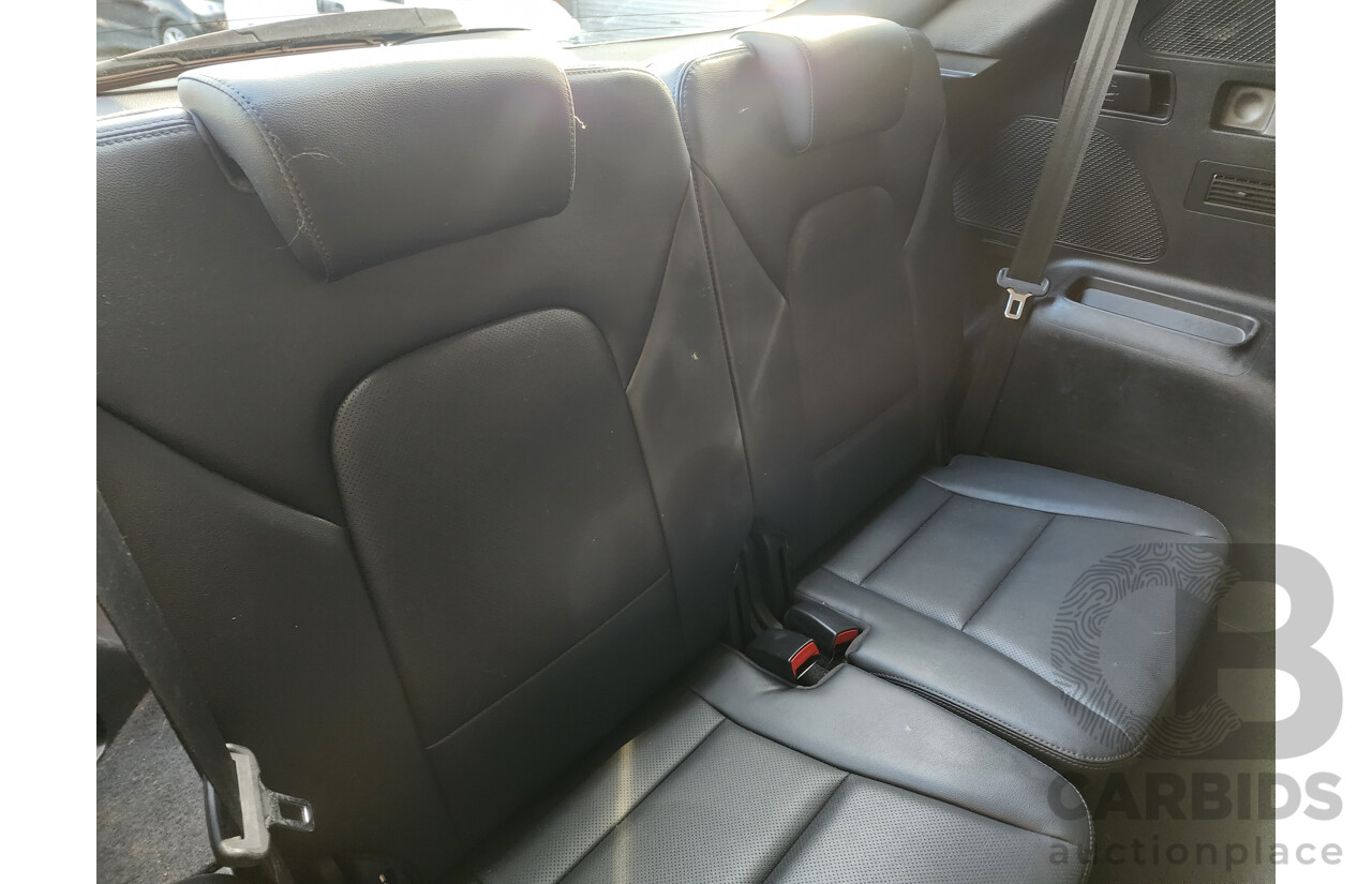 5/2015 Hyundai Santa Fe Highlander CRDi (4x4) DM MY15 4d Wagon Blue 2.2L