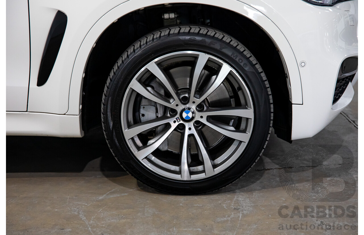 1/2016 BMW X6 M50d (AWD) F16 4d Coupe Alpine White Triple Turbo Diesel 2.9L