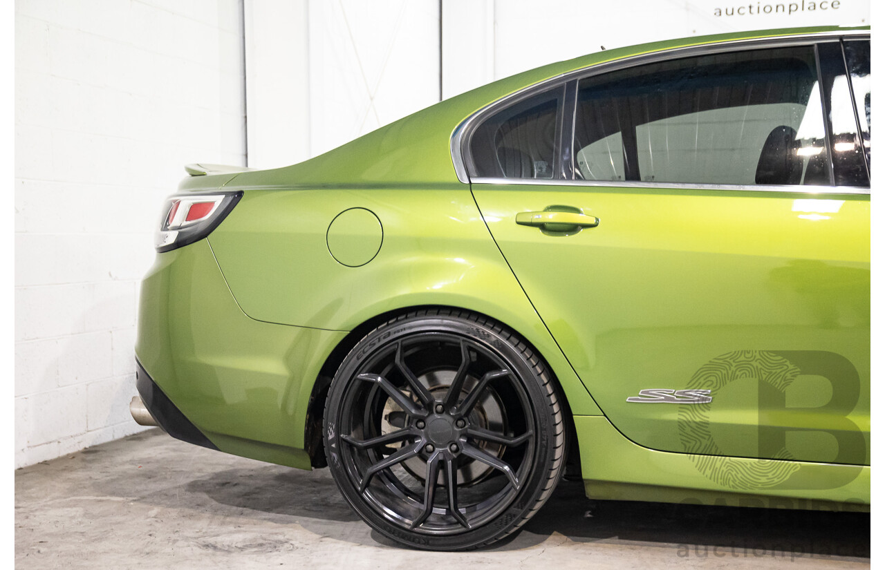 03/2016 Holden Commodore SS-V VF II 4D Sedan Jungle Fever Metallic 6.2L