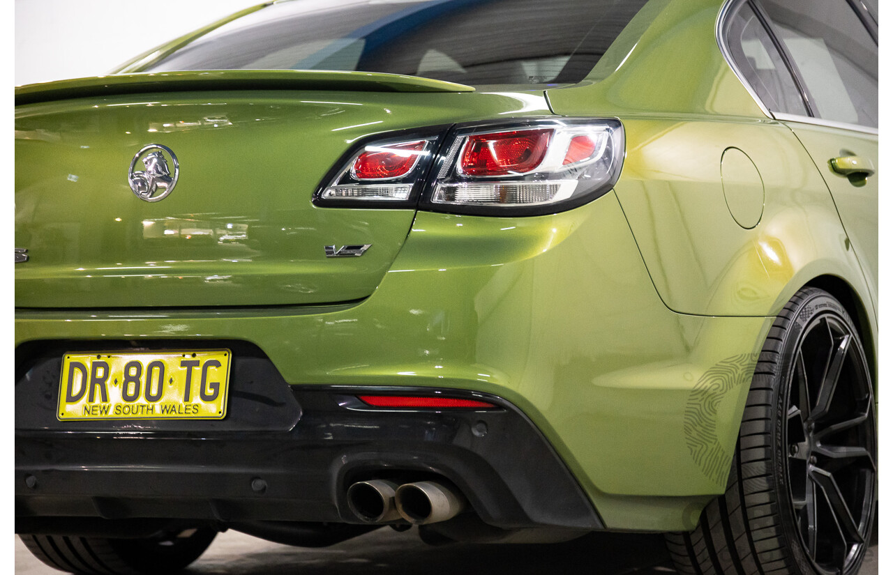03/2016 Holden Commodore SS-V VF II 4D Sedan Jungle Fever Metallic 6.2L