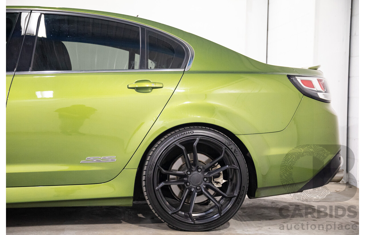 03/2016 Holden Commodore SS-V VF II 4D Sedan Jungle Fever Metallic 6.2L
