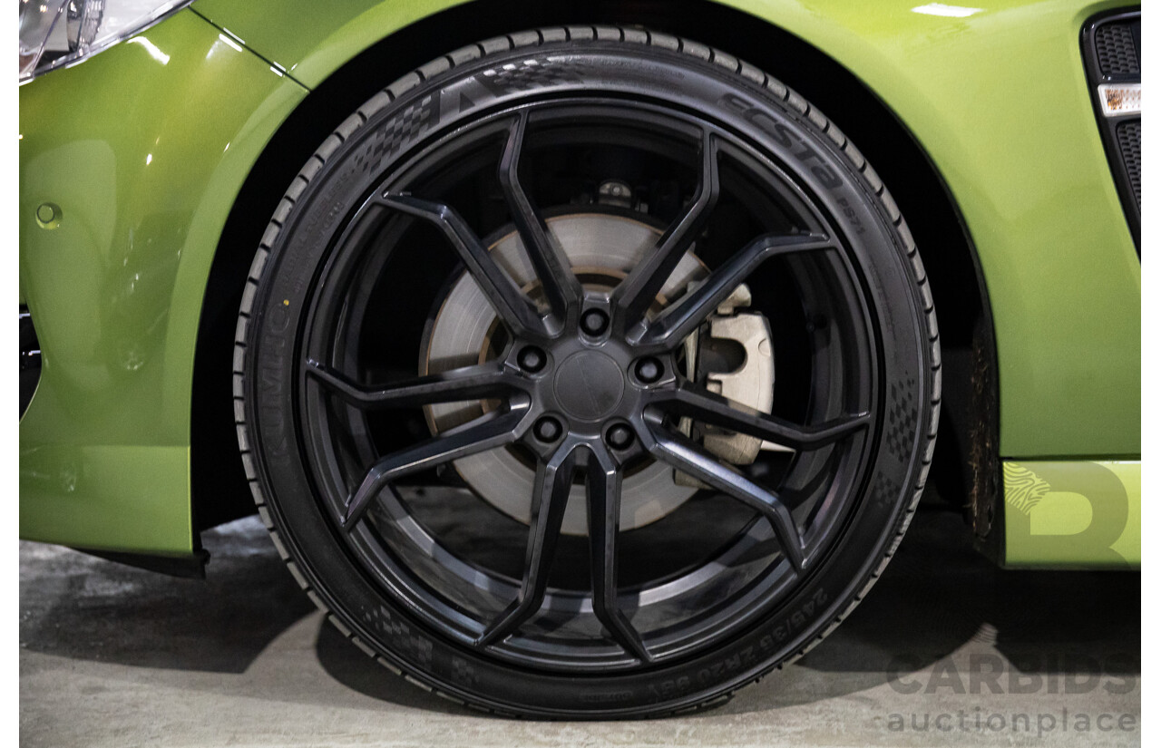 03/2016 Holden Commodore SS-V VF II 4D Sedan Jungle Fever Metallic 6.2L