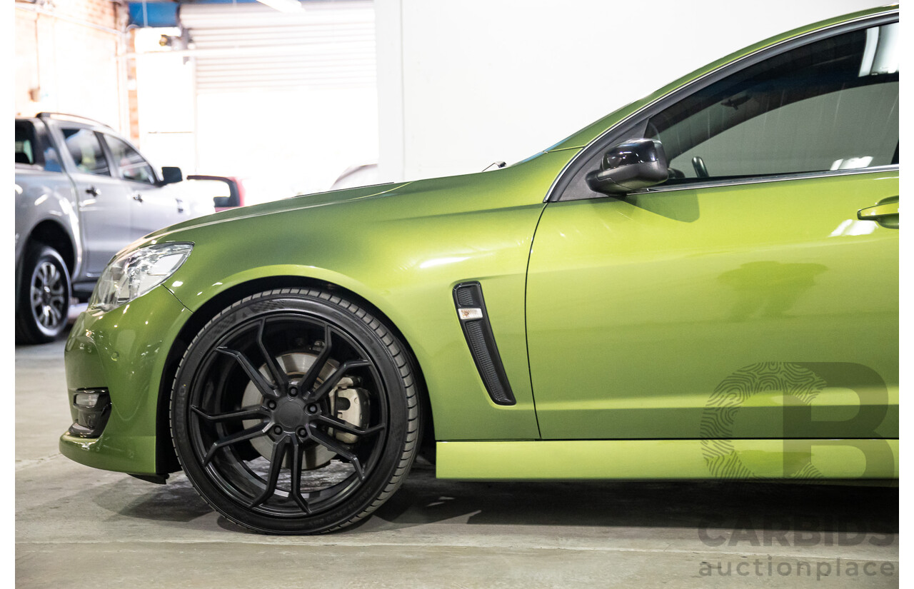 03/2016 Holden Commodore SS-V VF II 4D Sedan Jungle Fever Metallic 6.2L