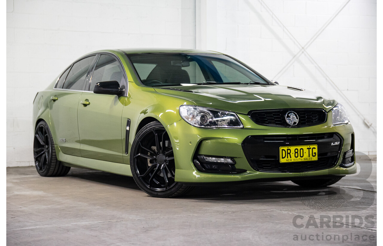 03/2016 Holden Commodore SS-V VF II 4D Sedan Jungle Fever Metallic 6.2L