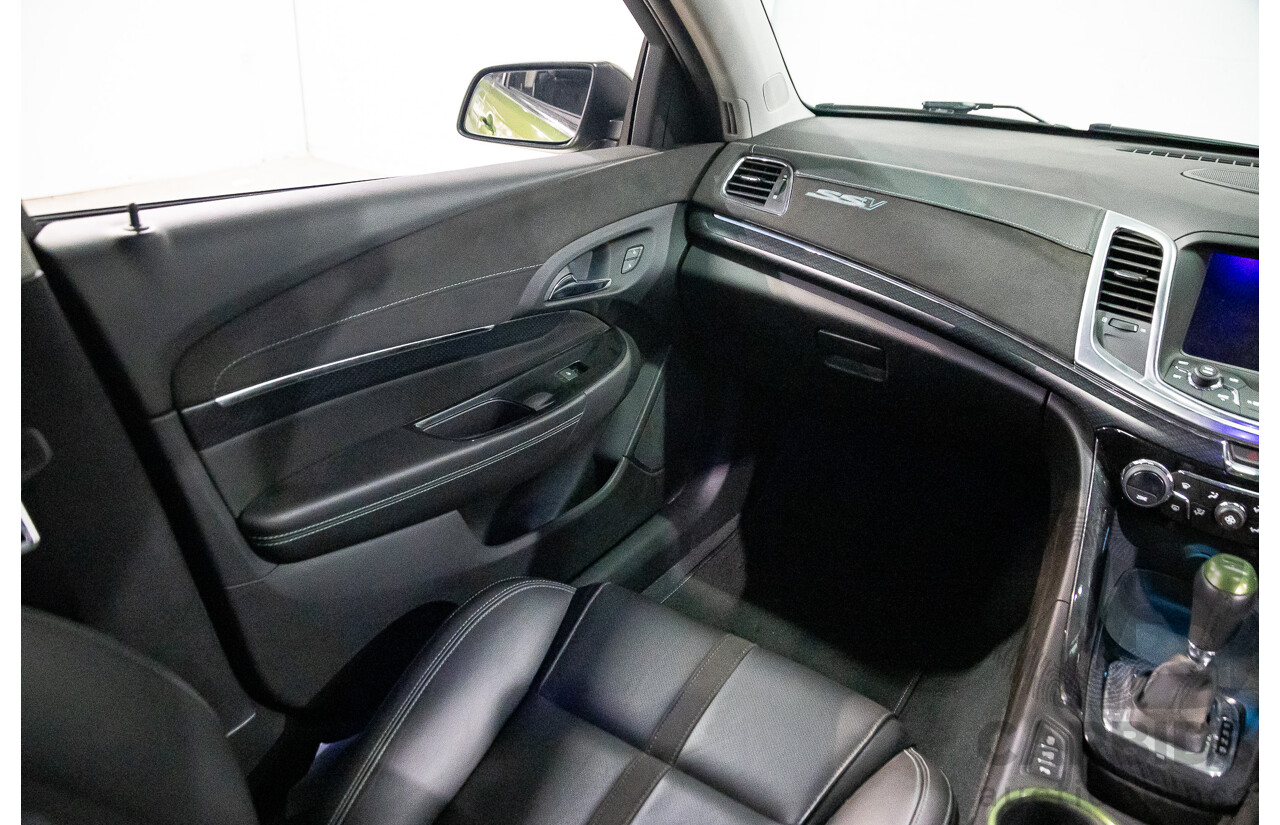 03/2016 Holden Commodore SS-V VF II 4D Sedan Jungle Fever Metallic 6.2L