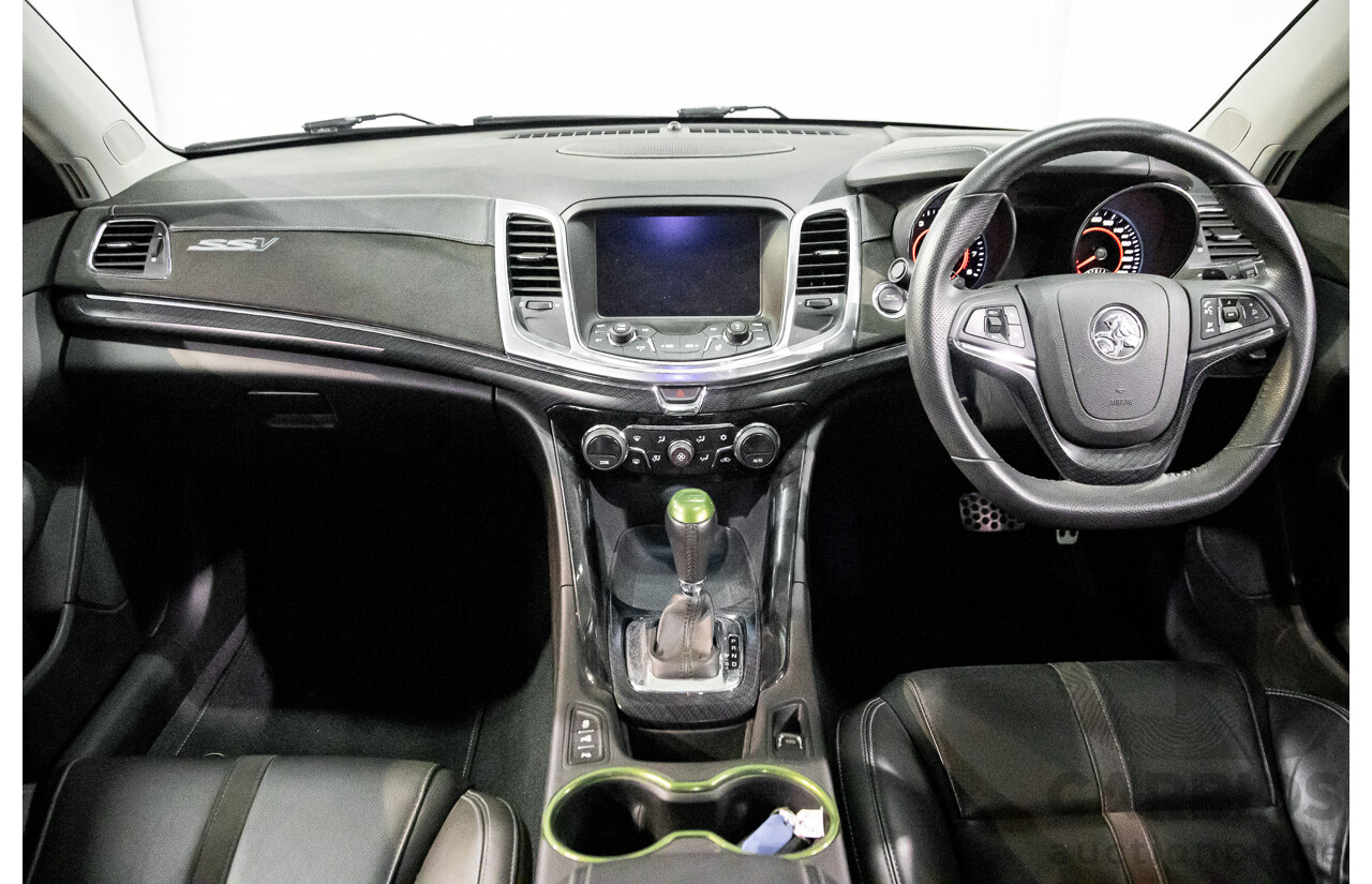 03/2016 Holden Commodore SS-V VF II 4D Sedan Jungle Fever Metallic 6.2L