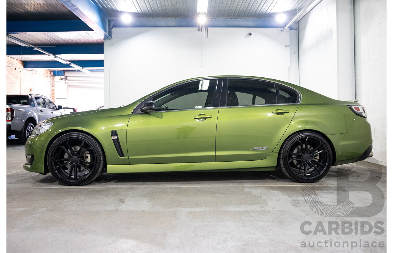 03/2016 Holden Commodore SS-V VF II 4D Sedan Jungle Fever Metallic 6.2L