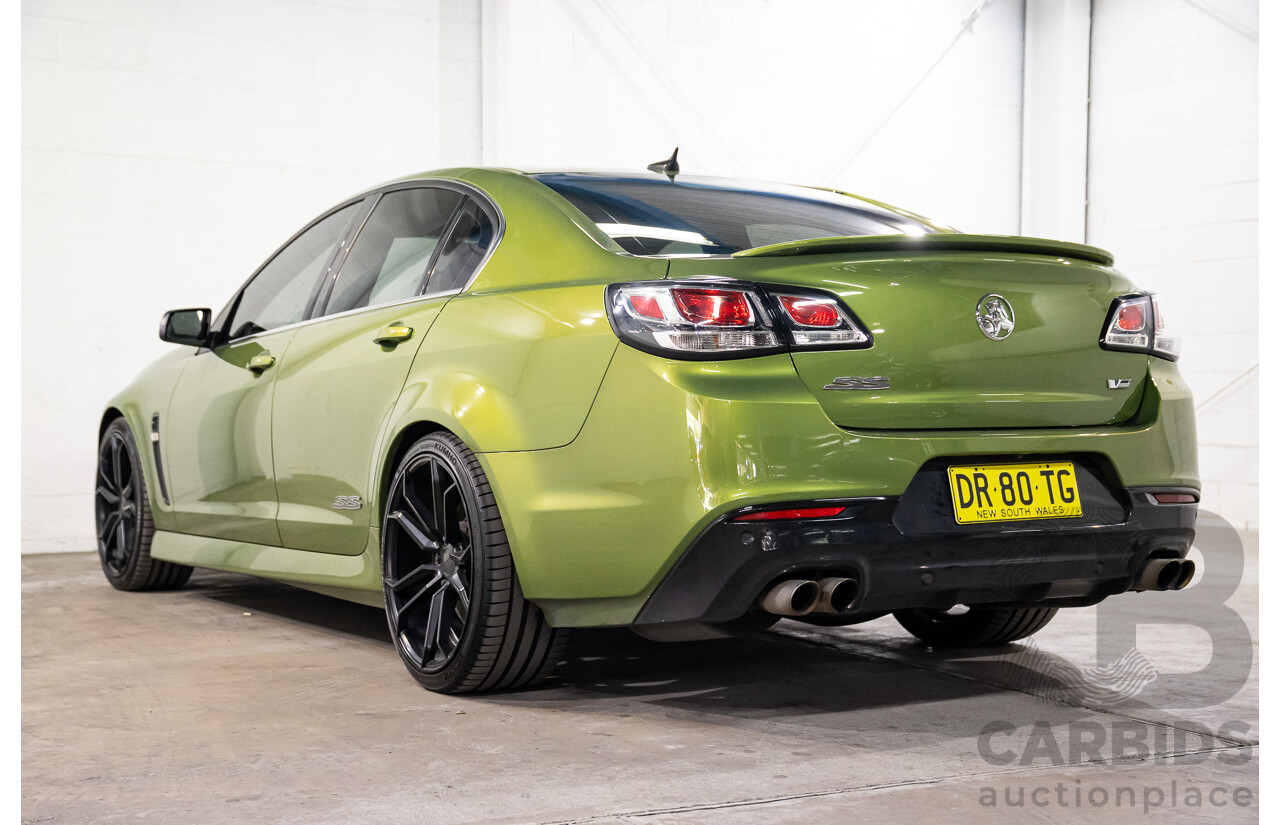 03/2016 Holden Commodore SS-V VF II 4D Sedan Jungle Fever Metallic 6.2L
