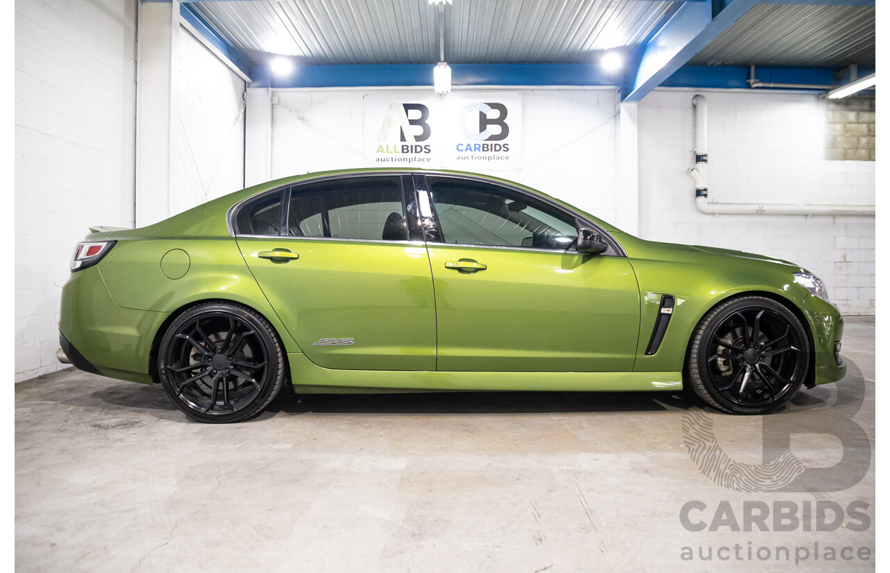 03/2016 Holden Commodore SS-V VF II 4D Sedan Jungle Fever Metallic 6.2L