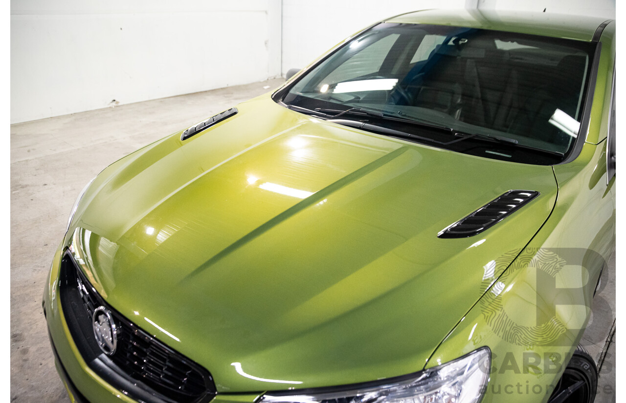 03/2016 Holden Commodore SS-V VF II 4D Sedan Jungle Fever Metallic 6.2L