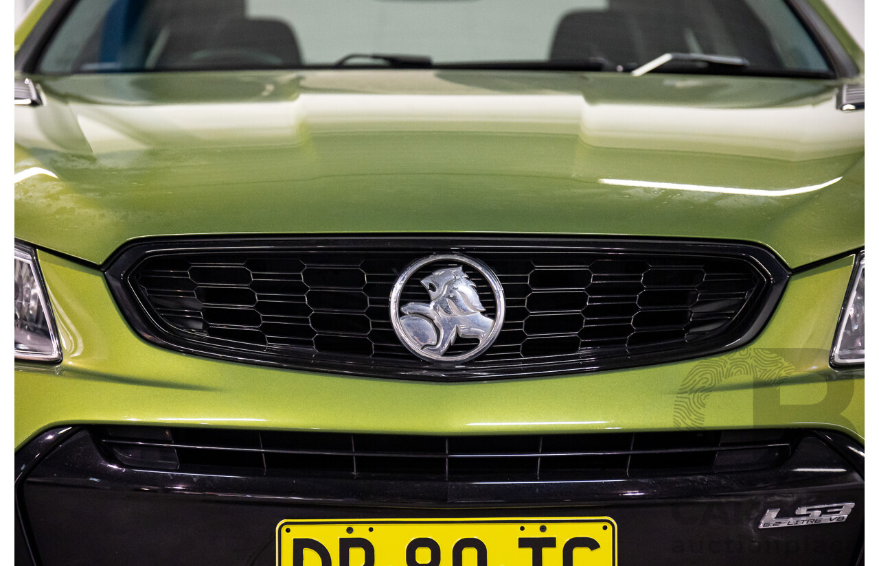 03/2016 Holden Commodore SS-V VF II 4D Sedan Jungle Fever Metallic 6.2L