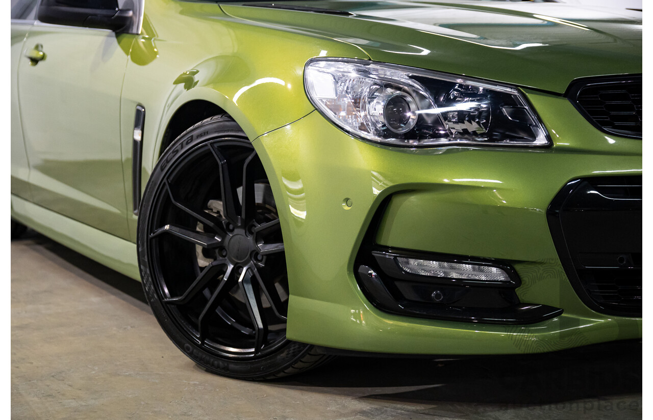 03/2016 Holden Commodore SS-V VF II 4D Sedan Jungle Fever Metallic 6.2L