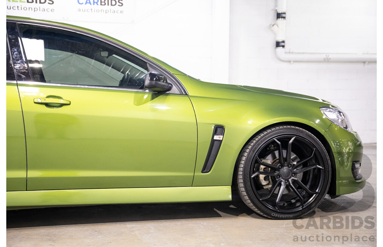 03/2016 Holden Commodore SS-V VF II 4D Sedan Jungle Fever Metallic 6.2L