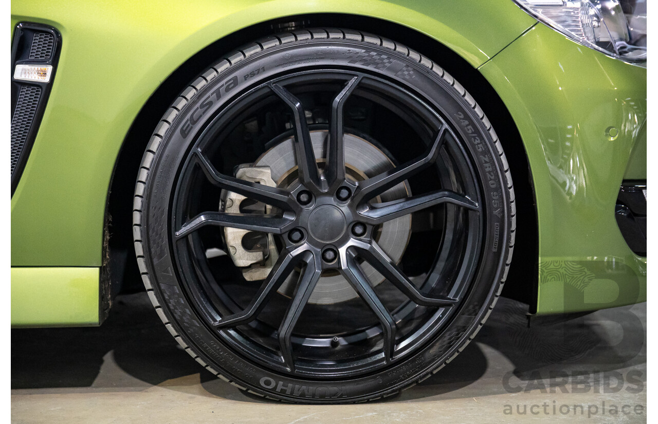 03/2016 Holden Commodore SS-V VF II 4D Sedan Jungle Fever Metallic 6.2L