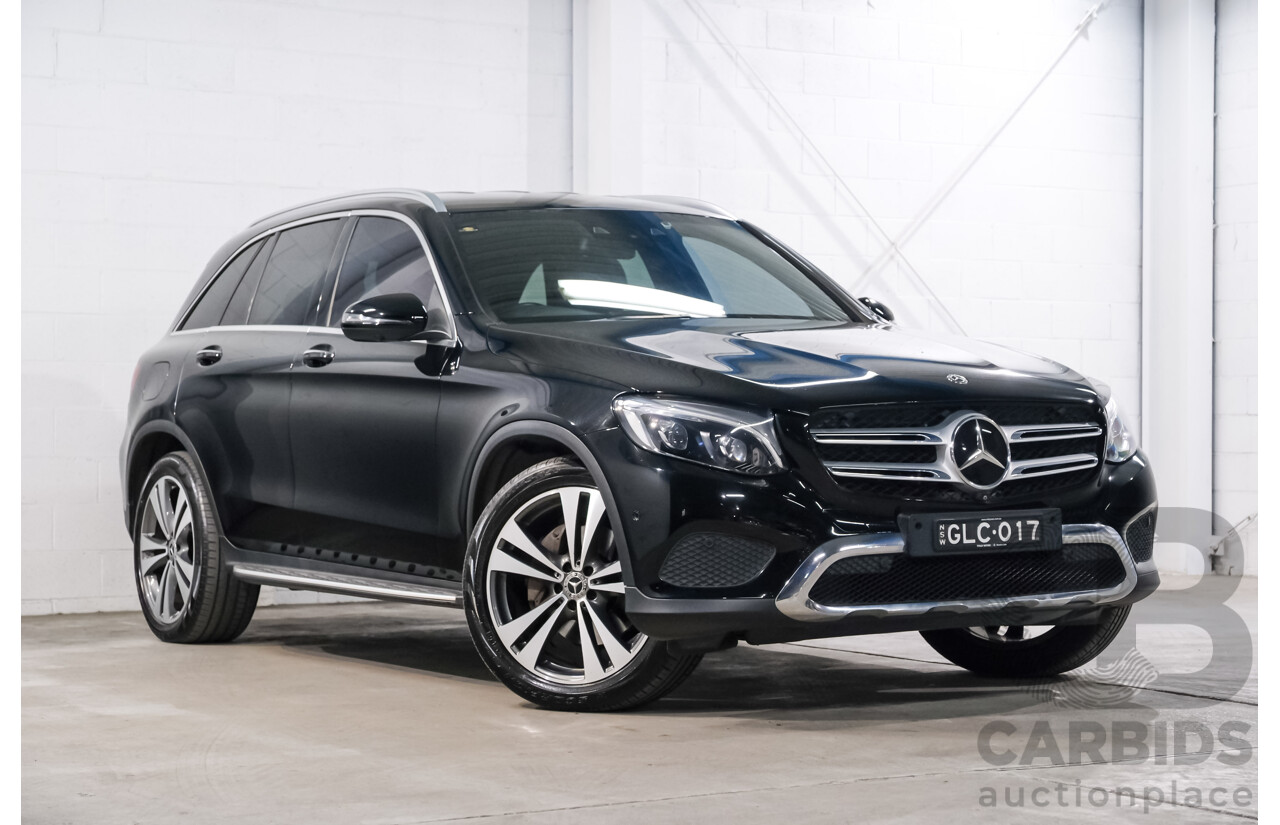 10/2017 Mercedes Benz GLC250 4Matic (AWD) 253 4d Wagon Jet Black Turbo 2.0L