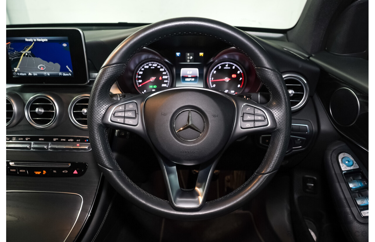 10/2017 Mercedes Benz GLC250 4Matic (AWD) 253 4d Wagon Jet Black Turbo 2.0L