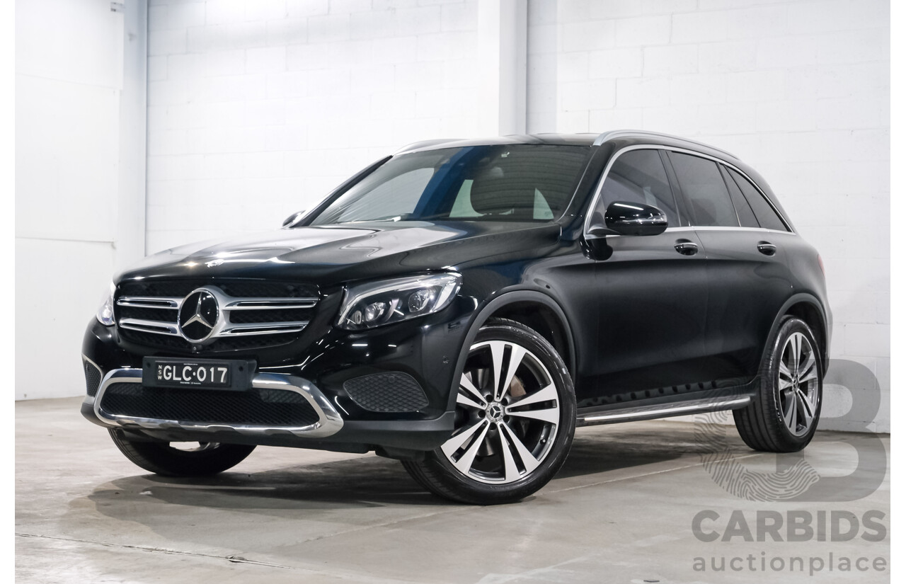 10/2017 Mercedes Benz GLC250 4Matic (AWD) 253 4d Wagon Jet Black Turbo 2.0L