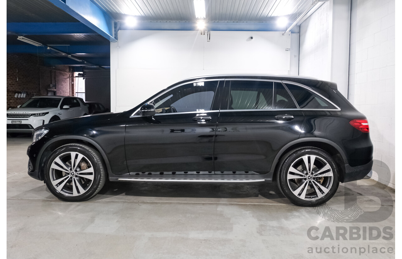 10/2017 Mercedes Benz GLC250 4Matic (AWD) 253 4d Wagon Jet Black Turbo 2.0L