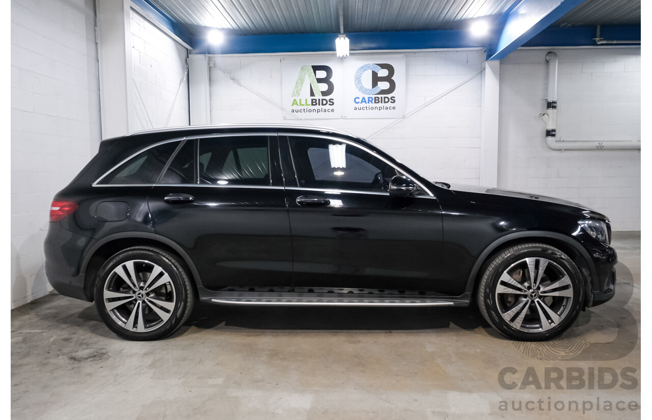 10/2017 Mercedes Benz GLC250 4Matic (AWD) 253 4d Wagon Jet Black Turbo 2.0L