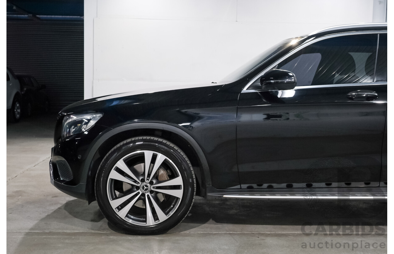 10/2017 Mercedes Benz GLC250 4Matic (AWD) 253 4d Wagon Jet Black Turbo 2.0L