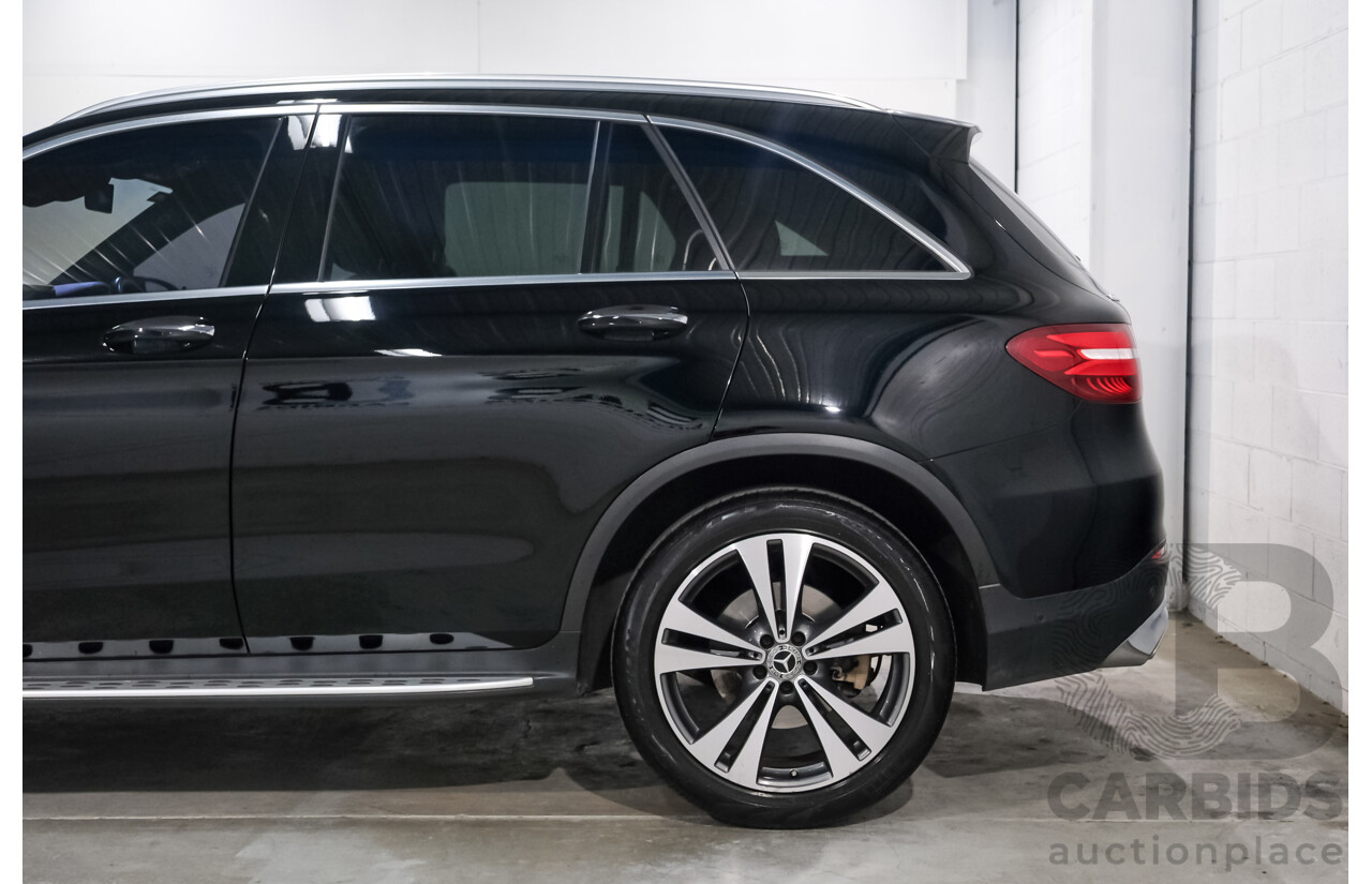 10/2017 Mercedes Benz GLC250 4Matic (AWD) 253 4d Wagon Jet Black Turbo 2.0L