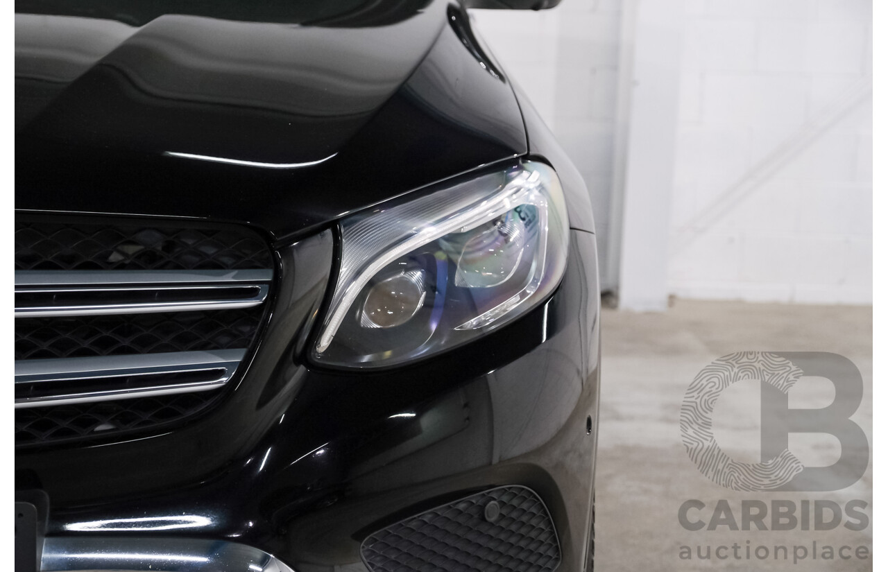 10/2017 Mercedes Benz GLC250 4Matic (AWD) 253 4d Wagon Jet Black Turbo 2.0L