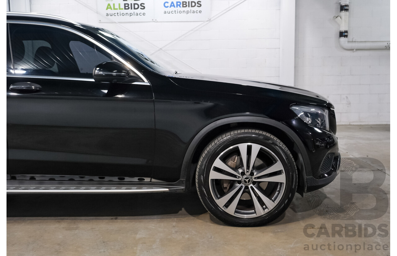 10/2017 Mercedes Benz GLC250 4Matic (AWD) 253 4d Wagon Jet Black Turbo 2.0L