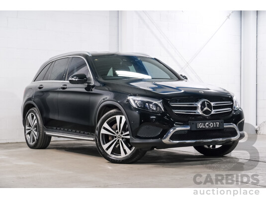 10/2017 Mercedes Benz GLC250 4Matic (AWD) 253 4d Wagon Jet Black Turbo 2.0L