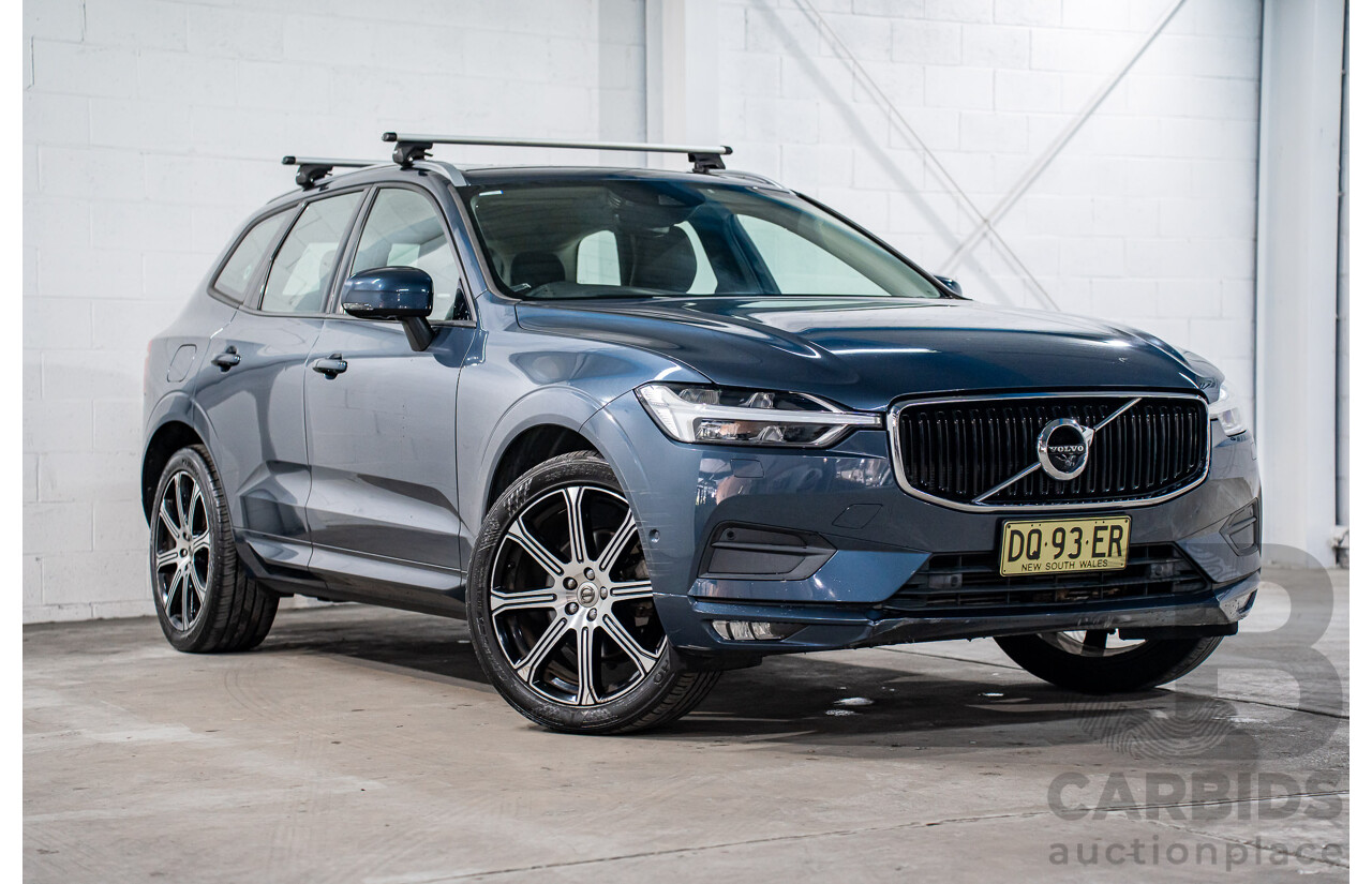 03/2020 Volvo XC60 T5 Momentum (AWD) 246 MY20 4d Wagon Denim Blue Metallic Turbo 2.0L