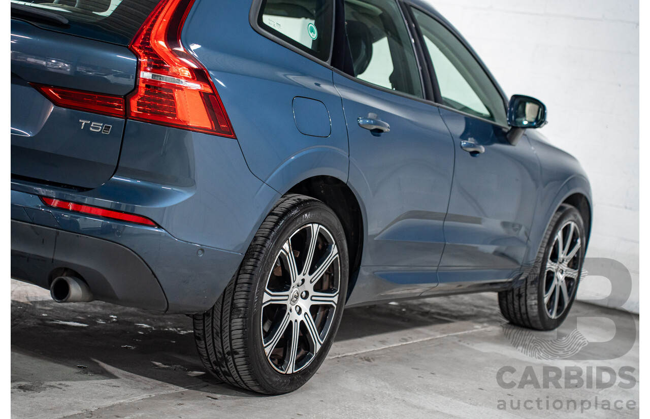 03/2020 Volvo XC60 T5 Momentum (AWD) 246 MY20 4d Wagon Denim Blue Metallic Turbo 2.0L