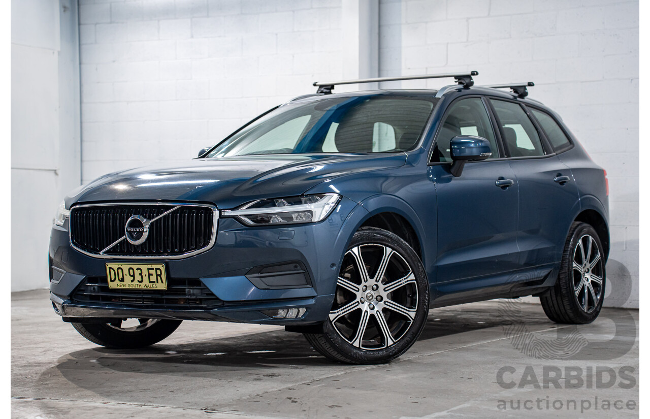 03/2020 Volvo XC60 T5 Momentum (AWD) 246 MY20 4d Wagon Denim Blue Metallic Turbo 2.0L