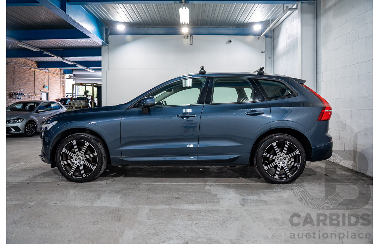 03/2020 Volvo XC60 T5 Momentum (AWD) 246 MY20 4d Wagon Denim Blue Metallic Turbo 2.0L