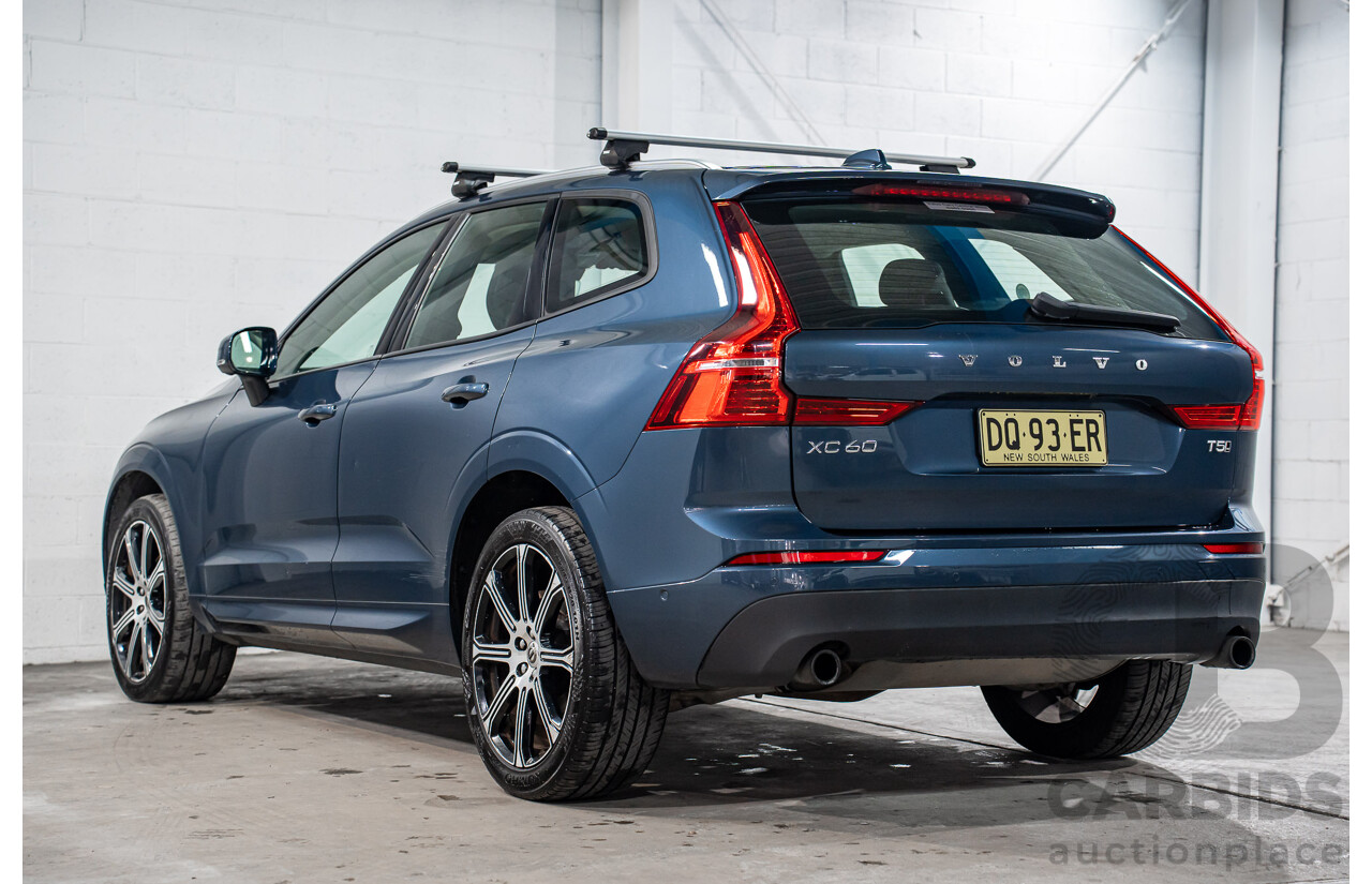 03/2020 Volvo XC60 T5 Momentum (AWD) 246 MY20 4d Wagon Denim Blue Metallic Turbo 2.0L