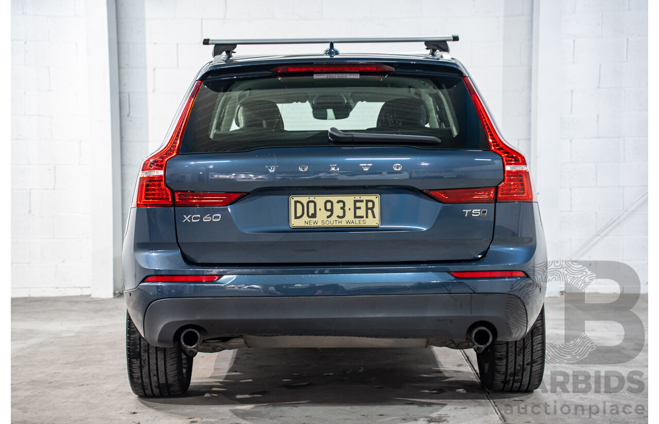 03/2020 Volvo XC60 T5 Momentum (AWD) 246 MY20 4d Wagon Denim Blue Metallic Turbo 2.0L