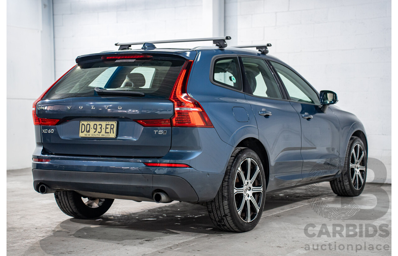 03/2020 Volvo XC60 T5 Momentum (AWD) 246 MY20 4d Wagon Denim Blue Metallic Turbo 2.0L