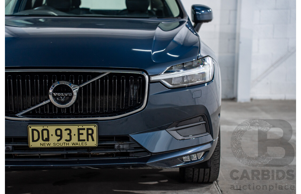 03/2020 Volvo XC60 T5 Momentum (AWD) 246 MY20 4d Wagon Denim Blue Metallic Turbo 2.0L
