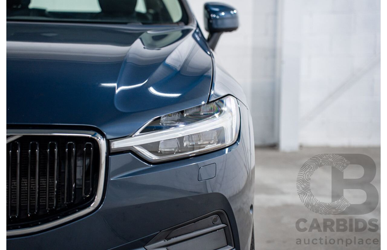 03/2020 Volvo XC60 T5 Momentum (AWD) 246 MY20 4d Wagon Denim Blue Metallic Turbo 2.0L