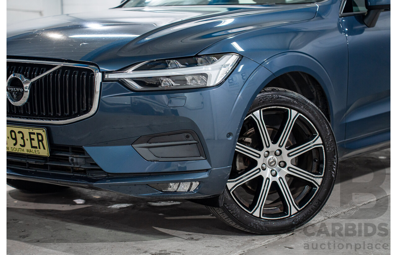 03/2020 Volvo XC60 T5 Momentum (AWD) 246 MY20 4d Wagon Denim Blue Metallic Turbo 2.0L