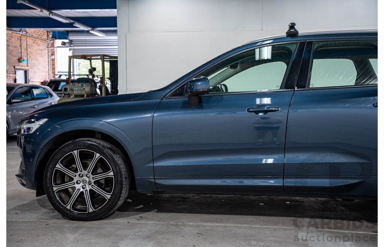 03/2020 Volvo XC60 T5 Momentum (AWD) 246 MY20 4d Wagon Denim Blue Metallic Turbo 2.0L
