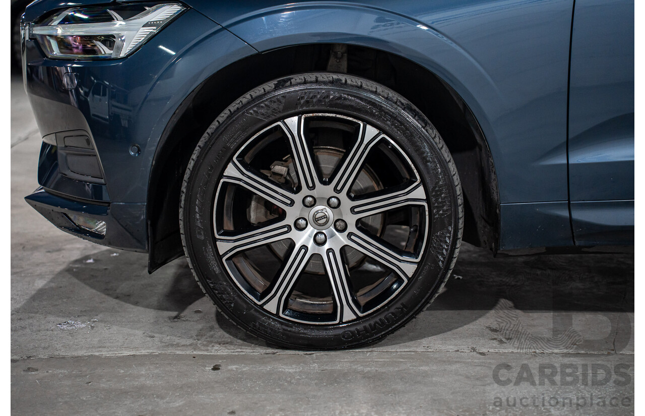 03/2020 Volvo XC60 T5 Momentum (AWD) 246 MY20 4d Wagon Denim Blue Metallic Turbo 2.0L