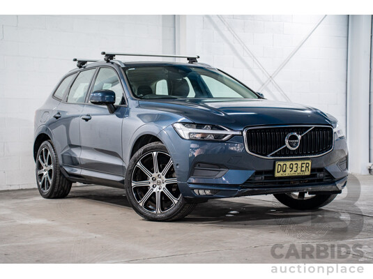 03/2020 Volvo XC60 T5 Momentum (AWD) 246 MY20 4d Wagon Denim Blue Metallic Turbo 2.0L