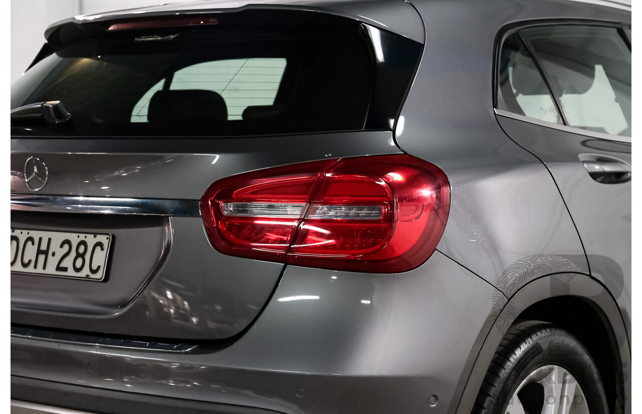 02/2016 Mercedes-Benz GLA 200 d FWD X156 MY16 4D Wagon Grey Diesel Turbo 2.1L