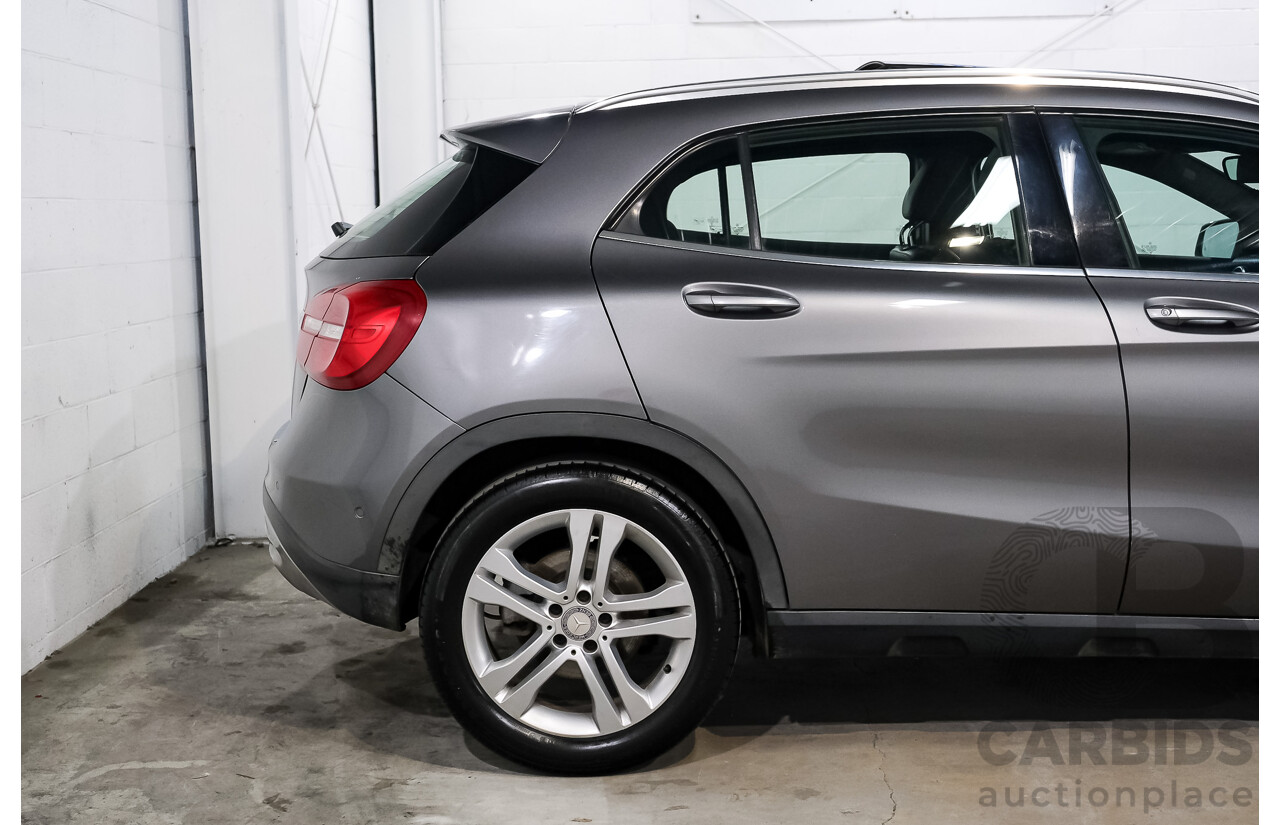 02/2016 Mercedes-Benz GLA 200 d FWD X156 MY16 4D Wagon Grey Diesel Turbo 2.1L
