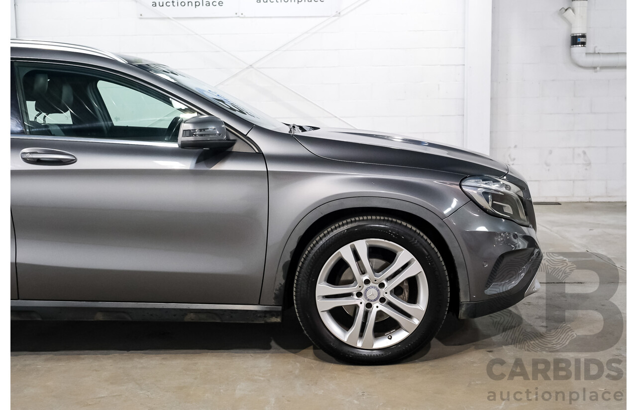 02/2016 Mercedes-Benz GLA 200 d FWD X156 MY16 4D Wagon Grey Diesel Turbo 2.1L